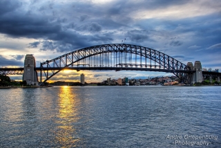 Sydney Harbour Bridge Sunset 1
